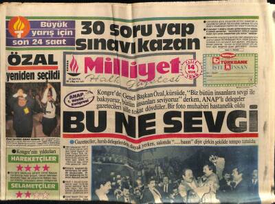 Milliyet Gazetesi 14 Nisan 1985 - Doğum Günü Hediyesi GZ55770 - 1