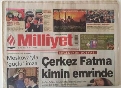 Milliyet Gazetesi 14 Şubat 2009 - Ergenekon Dosyası Çerkez Fatma Kimin Emrinde GZ22871 - 1