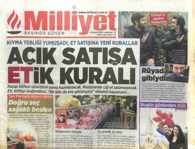 Milliyet Gazetesi 14 Şubat 2015 - Açık Satışa Etik Kuralı GZ107357 - 1