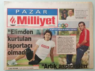 Milliyet Gazetesi 15 Ağustos 2004 O Aşk Filmlerinin Unutulmaz Yönetmeni -GZ14629 - 1