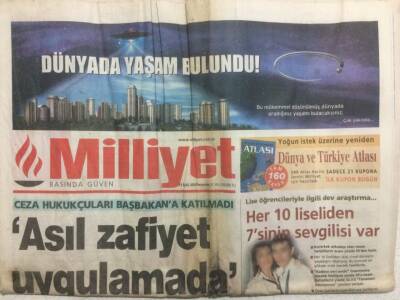Milliyet Gazetesi 15 Eylül 2005 - Her 10 Liseliden 7 sinin Sevgilisi Var GZ29867 - 1