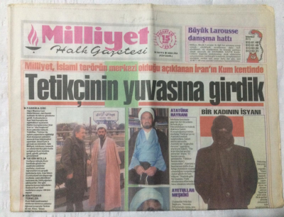 Milliyet Gazetesi 15 Mart 1993 - Apoya Güvenilmez - GZ15957 - 1