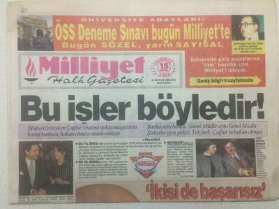 Milliyet Gazetesi 15 Nisan 1993 - Sergene 2 Ev 1 Araba GZ51574 - 1