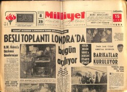 Milliyet Gazetesi 15 Ocak 1964 - Beşli Toplantı Londrada Bugün Açılıyor GZ58838 - 1