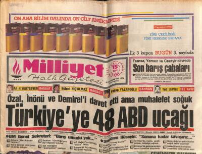 Milliyet Gazetesi 15 Ocak 1991 - Doğum Günü Hediyesi GZ55777 - 1