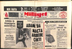 Milliyet Gazetesi 16 Eylül 1968 - Adanada Maçta Arbede Çıktı GZ103554 - 1