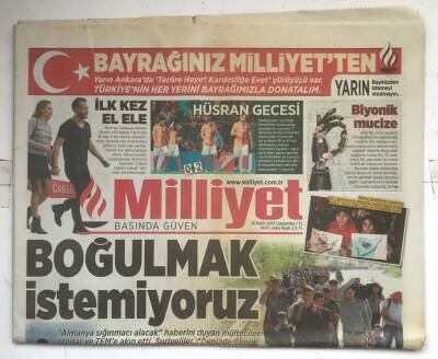 Milliyet Gazetesi 16 Eylül 2015 - Cizreye Kobani Aşısı GZ5950 - 1