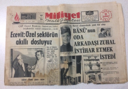 Milliyet Gazetesi 16 Haziran 1972 - Ecevit Özel Sektörün Akıllı Dostuyuz - GZ15555 - 2