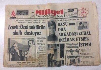 Milliyet Gazetesi 16 Haziran 1972 - Ecevit Özel Sektörün Akıllı Dostuyuz - GZ15555 - 2