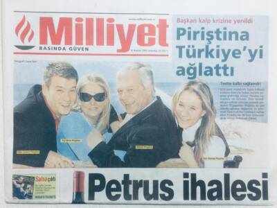 Milliyet Gazetesi 16 Haziran 2004 - Petrus İhalesi GZ42030 - 1