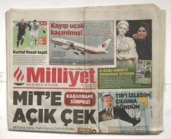 Milliyet Gazetesi 16 Mart 2014 - Arabalı Vapurda Dehşet Anları GZ7042 - 1