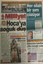 Milliyet Gazetesi 16 Mayıs 2000-Erbakan Hocaya Soğuk Duş GZ45358 - 2