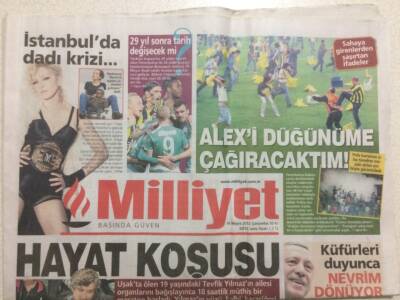 Milliyet Gazetesi 16 Mayıs 2012 - Haluk LeventDolandırıcılıktan Beraat Ettim GZ29608 - 1