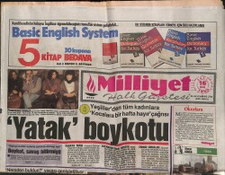 Milliyet Gazetesi 16 Ocak 1990 - Orhan Gencebay Yazıyor: Benim Arabeskim - Ajda Pekkan'ın Sürprizi GZ149302 - 1