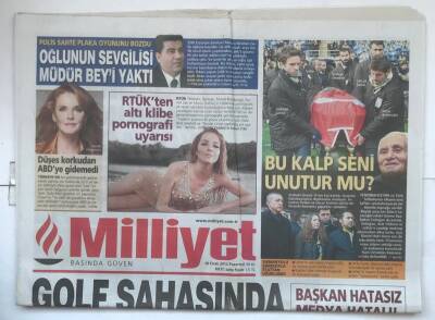 Milliyet Gazetesi 16 Ocak 2012 - Golf Sahasında Töre Cinayeti GZ7417 - 1