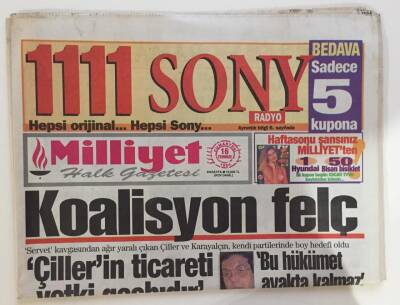 Milliyet Gazetesi 16 Temmuz 1994 -Çillerin Servet Krizi Kutuplaşmayı Hızlandırdı GZ6595 - 1