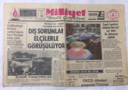 Milliyet Gazetesi 17 Aralık 1975 - Dış Sorunlar Elçilerle Görüşülüyor - GZ15856 - 1