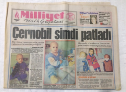 Milliyet Gazetesi 17 Aralık 1992 - Çernobil Şimdi Patladı - GZ15708 - 1