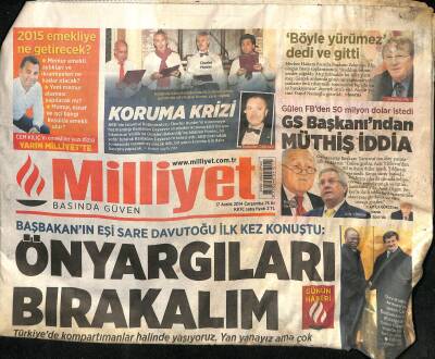 Milliyet Gazetesi 17 Aralık 2014 - Pakistanda Öğrenci Katliamı 141 Ölü ! GZ115805 - 1