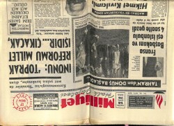 Milliyet Gazetesi 17 Ekim 1971 - İnönü Toprak Reformu Millet İşidir Çıkacak Dedi GZ58784 - 1