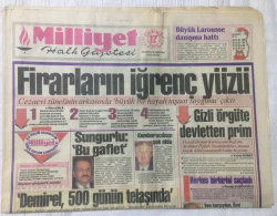 Milliyet Gazetesi 17 Mart 1993 - Talabani İkinci Kez Apo İle Görüştü - GZ15962 - 1