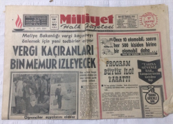 Milliyet Gazetesi 17 Mayıs 1971 - 1971 Podyumlar Kralıçesi - GZ15925 - 2