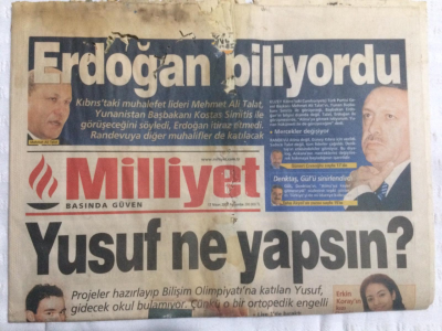 Milliyet Gazetesi 17 Nisan 2005 - Tayyip Erdoğan Biliyordu,Iraka Atatürk Lazım - GZ21220 - 1