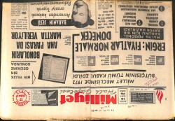 Milliyet Gazetesi 17 Şubat 1972 - Atina Amacımız Enosis Değil GZ103556 - 1