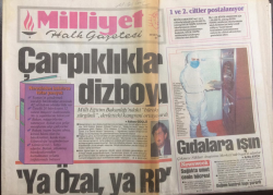 Milliyet Gazetesi 17 Şubat 1993 - Ya Özal Ya RP - GZ12700 - 2