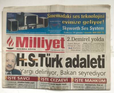 Milliyet Gazetesi 17 Şubat 2000 - 2. Demirel Yolda GZ7012 - 1