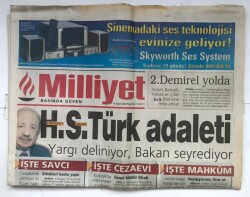 Milliyet Gazetesi 17 Şubat 2000 - Hikmet Sami Türk Adaleti GZ7169 - 2