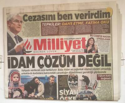 Milliyet Gazetesi 17 Şubat 2015 - Balyozda Saat Tarih Çelişkisi GZ7484 - 1