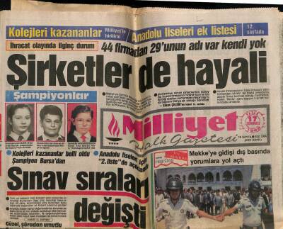 Milliyet Gazetesi 17 Temmuz 1988 - Doğum Günü Hediyesi GZ56732 - 1