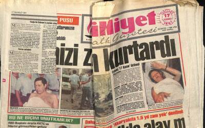 Milliyet Gazetesi 17 Temmuz 1991 - Bush Denktaşı Yine Sildi GZ56764 - 1