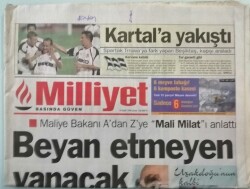 Milliyet Gazetesi 18 Eylül 1998 Cem Kıbrısta Baskıya Hayır -GZ44856 - 1