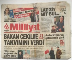 Milliyet Gazetesi 18 Mart 2013 - 2 Yılda 12 Milyon İcra Dosyası Açıldı GZ7019 - 2