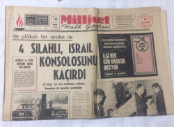 Milliyet Gazetesi 18 Mayıs 1971 - 4 Silahlı İsrail Konsolosunu Kaçırdı - GZ15924 - 2