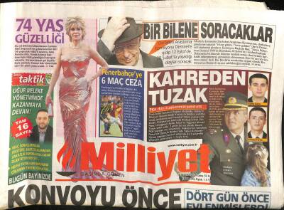 Milliyet Gazetesi 18 Mayıs 2012 - Disko Kraliçesi Summer Öldü - İzmir Saat Kulesini Soydular GZ115872 - 1