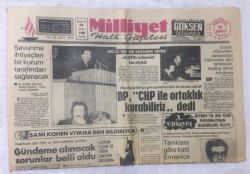 Milliyet Gazetesi 18 Şubat 1976 - Nijerya İhtilalinde Pele Otelinde Hapis Kaldı - GZ17573 - 2
