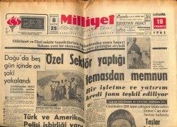 Milliyet Gazetesi 18 Temmuz 1962 - Türk Ve Amerikan Polisi İş Birliği Yaptı GZ58852 - 1