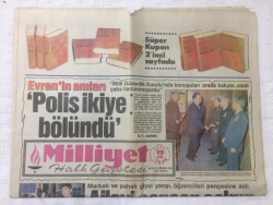 Milliyet Gazetesi 19 Ekim 1990 - Buttonun 2.Savaşı - GZ15694 - 2