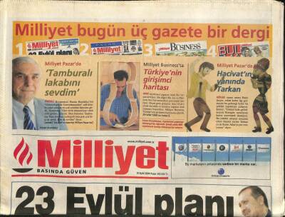 Milliyet Gazetesi 19 Eylül 2004 - Elvan Abeylegesse , Dünya Atletizm Finalinde 5 Bin Metrede Birinci Oldu GZ109404 - 1