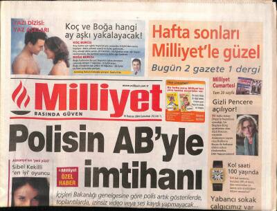 Milliyet Gazetesi 19 Haziran 2004 - Çileyi İsa Çekti , Gücü Gibson Kaptı - İmarbank Yolsuzluğu Tam 14 Milyon Yoksula Bedel GZ115710 - 1