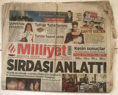 Milliyet Gazetesi 19 Haziran 2015 - Günde 42 Bin İnsan Mülteci Oluyor GZ7212 - 1