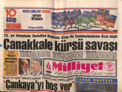 Milliyet Gazetesi 19 Mart 1990 - Doğum Günü Hediyesi GZ55434 - 1
