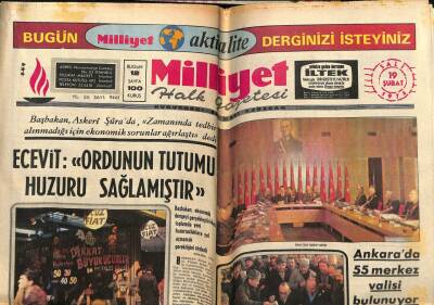 Milliyet Gazetesi 19 Şubat 1974 - Kan Kanseri Virüsü Bulundu GZ58861 - 1