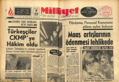 Milliyet Gazetesi - 2 Ağustos 1965 - Meyve Ve Sebze Boykotu Başladı GZ110740 - 1