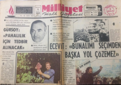 Milliyet Gazetesi 2 Aralık 1974 - EcevitBunalımı Seçimden Başka Yol Çözemez - GZ12668 - 1