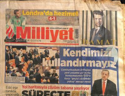 Milliyet Gazetesi 2 Ekim 2014 - Suruça Gidiş Yasaklandı - Uyuşturucu Davasında Ünlü Oyuncular Hakim Karşısına Çıktı GZ106065 - 1