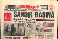Milliyet Gazetesi 2 Haziran 1968 - Sandık Başına GZ103532 - 1